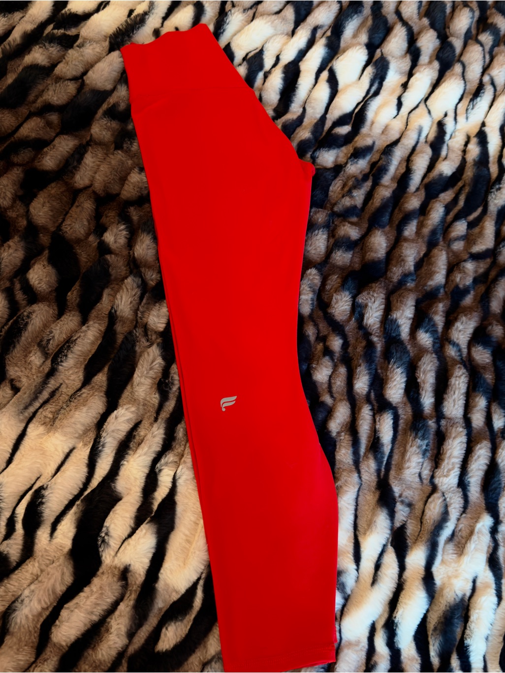 Fabletics Red High-Waist Leggings